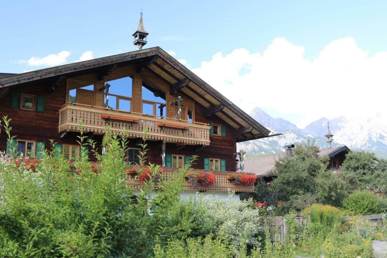 Ferienwohnung Biobauernhof Jagglhof Saalfelden Exterior foto