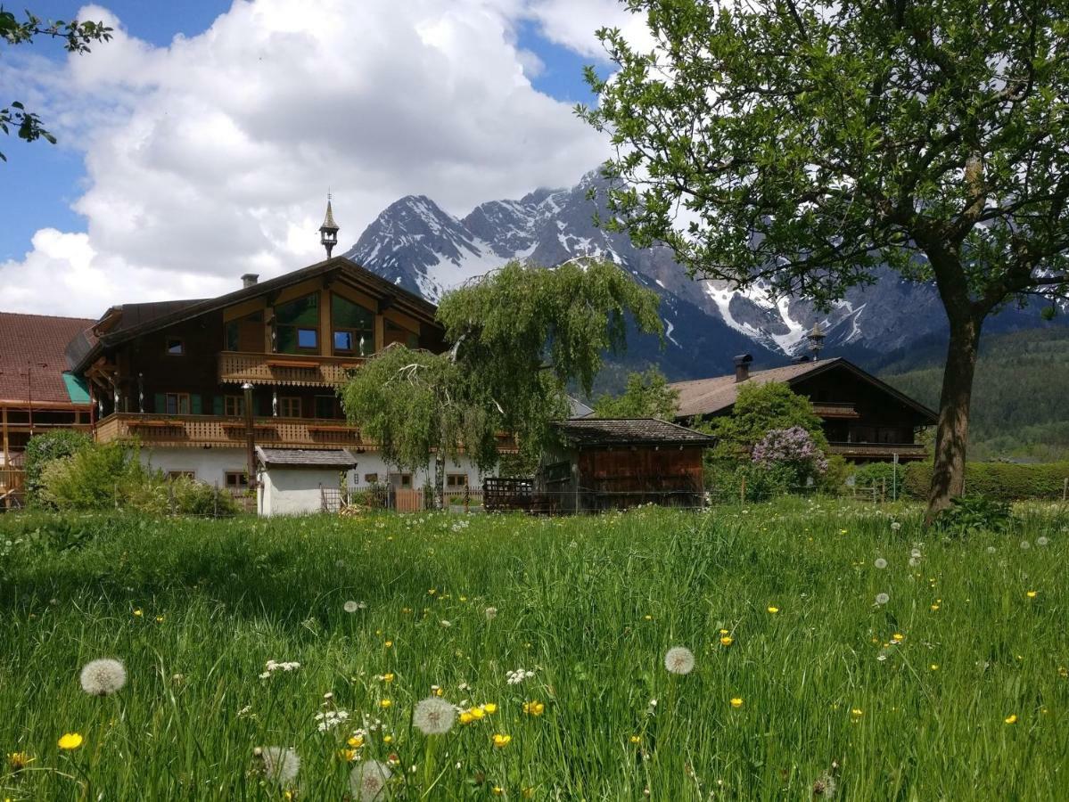 Ferienwohnung Biobauernhof Jagglhof Saalfelden Exterior foto
