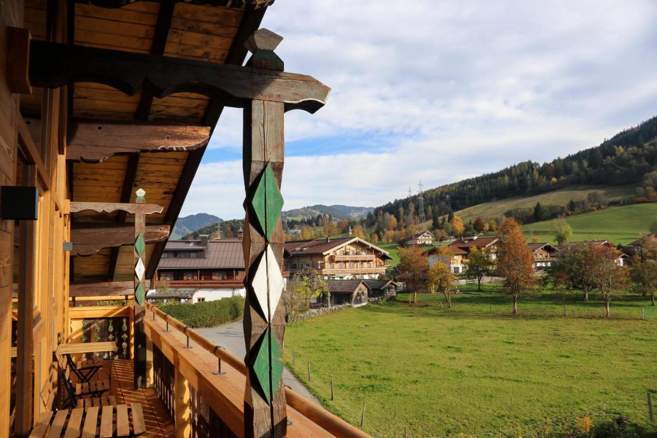 Ferienwohnung Biobauernhof Jagglhof Saalfelden Exterior foto